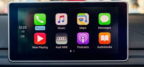 Carplay Audi Integrated Screen