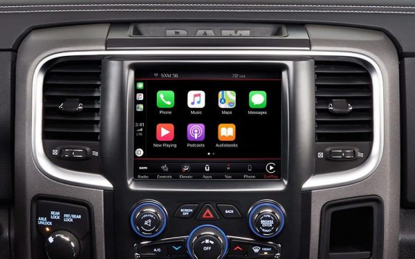 Carplay Chrysler Integrated Screen