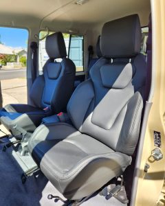 Landcruiser 70 Series Sportster Leather Seat Upgrade