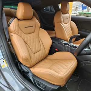 Mustang Sportster Leather Seat Upgrade