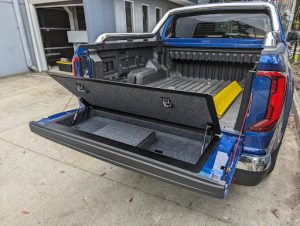 ute tailgate storage upgrade